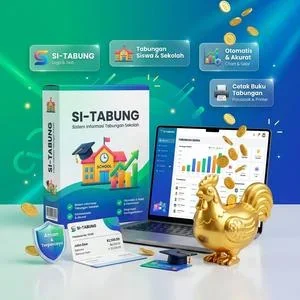 Implementasi SI-TABUNG: Sistem Informasi Tabungan Siswa & Cetak Buku Tabungan Sekolah